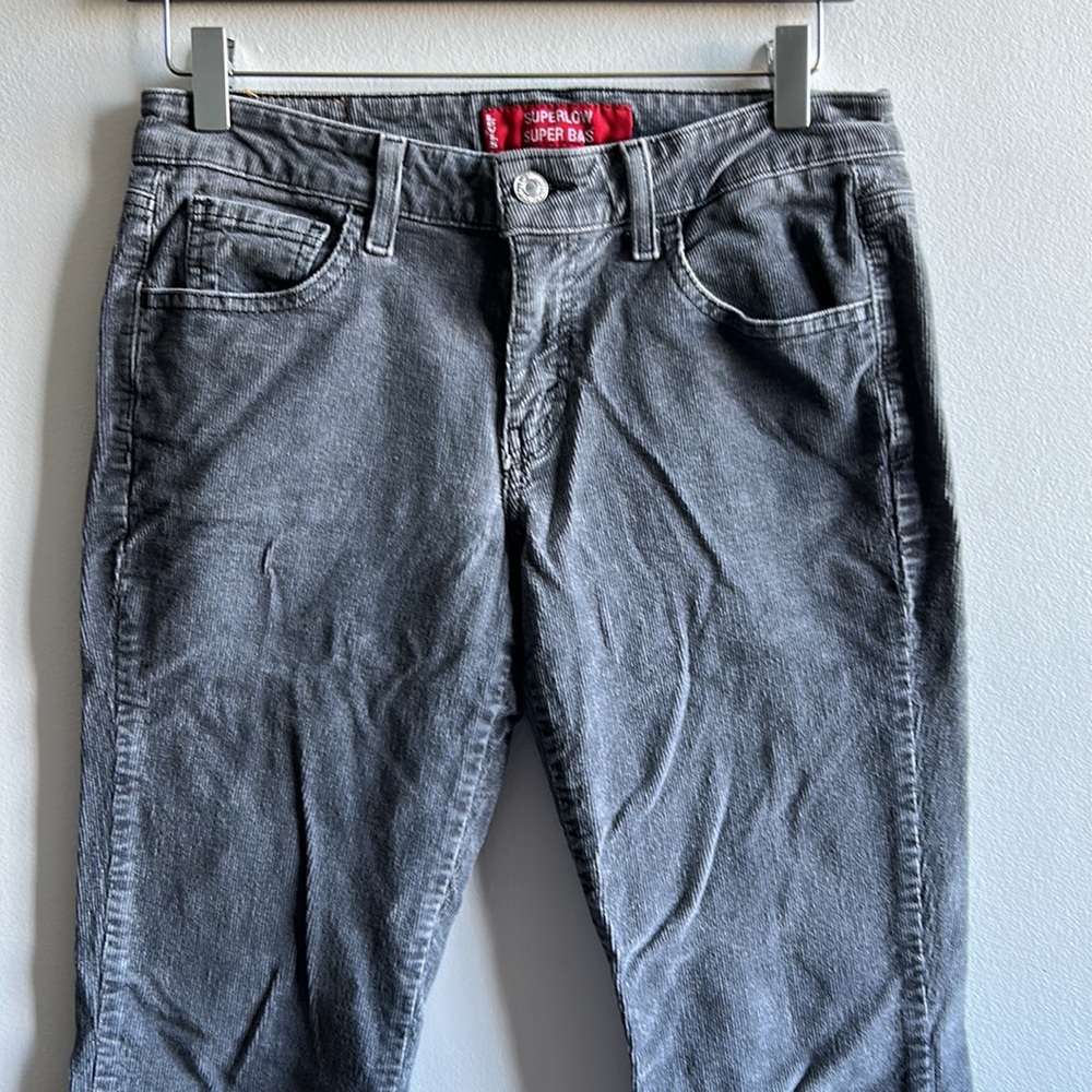 Superlow Levi’s Grey Corduroy Pants - Picture 2 of 6